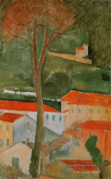  med - Landschaft Amedeo Modigliani